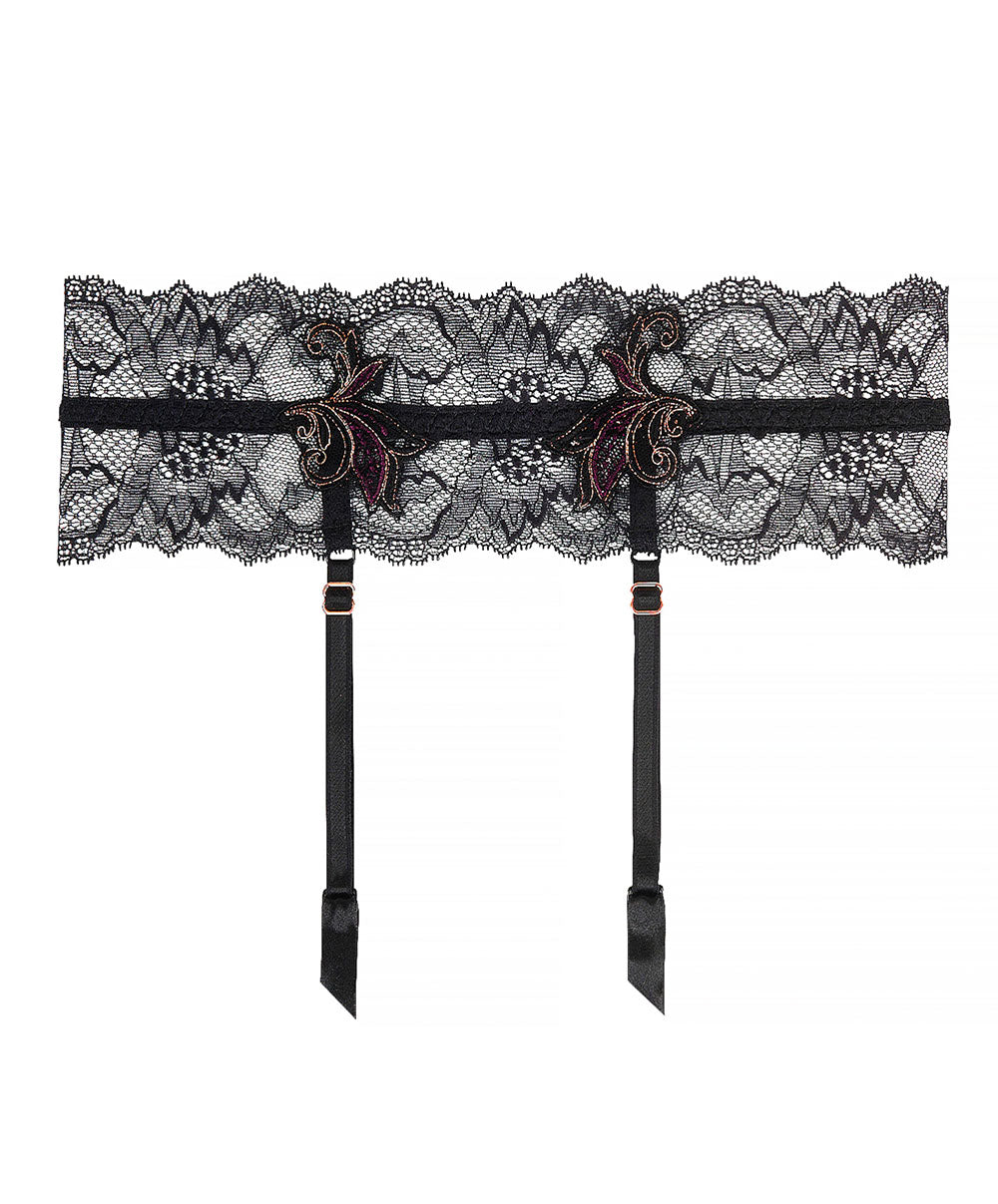 Porte-jarretelles Charme Secret noir Lise Charmel ACJ4733-CN 8