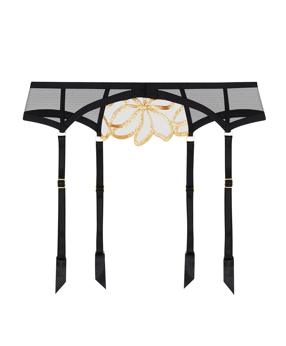 Porte-jarretelles Lise Charmel Éclats d'Or noir or ACJ4729-NO