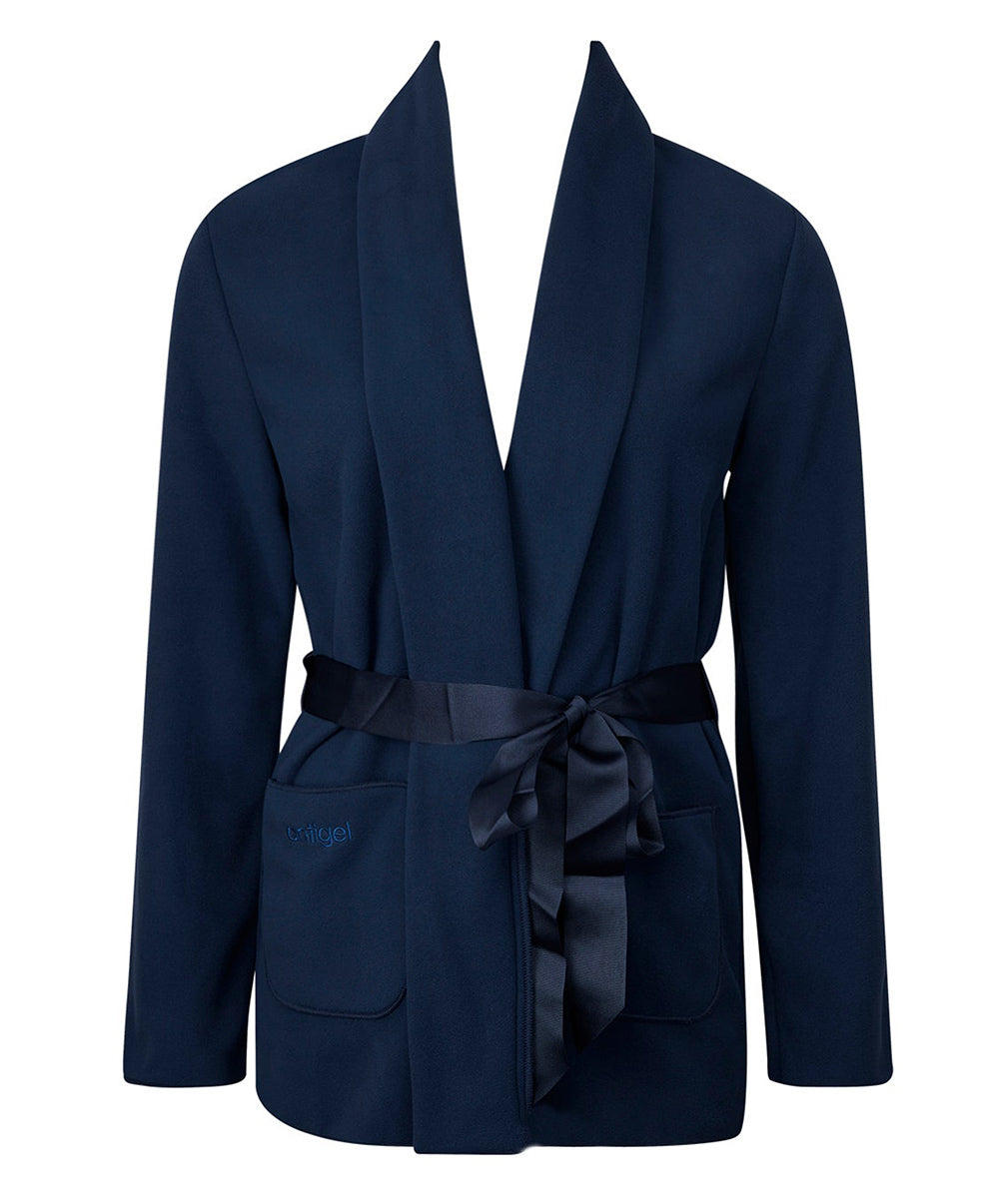 Robe de chambre polaire courte Antigel de Lise Charmel Simply Perfect marine polaire ENA6206-MP 100