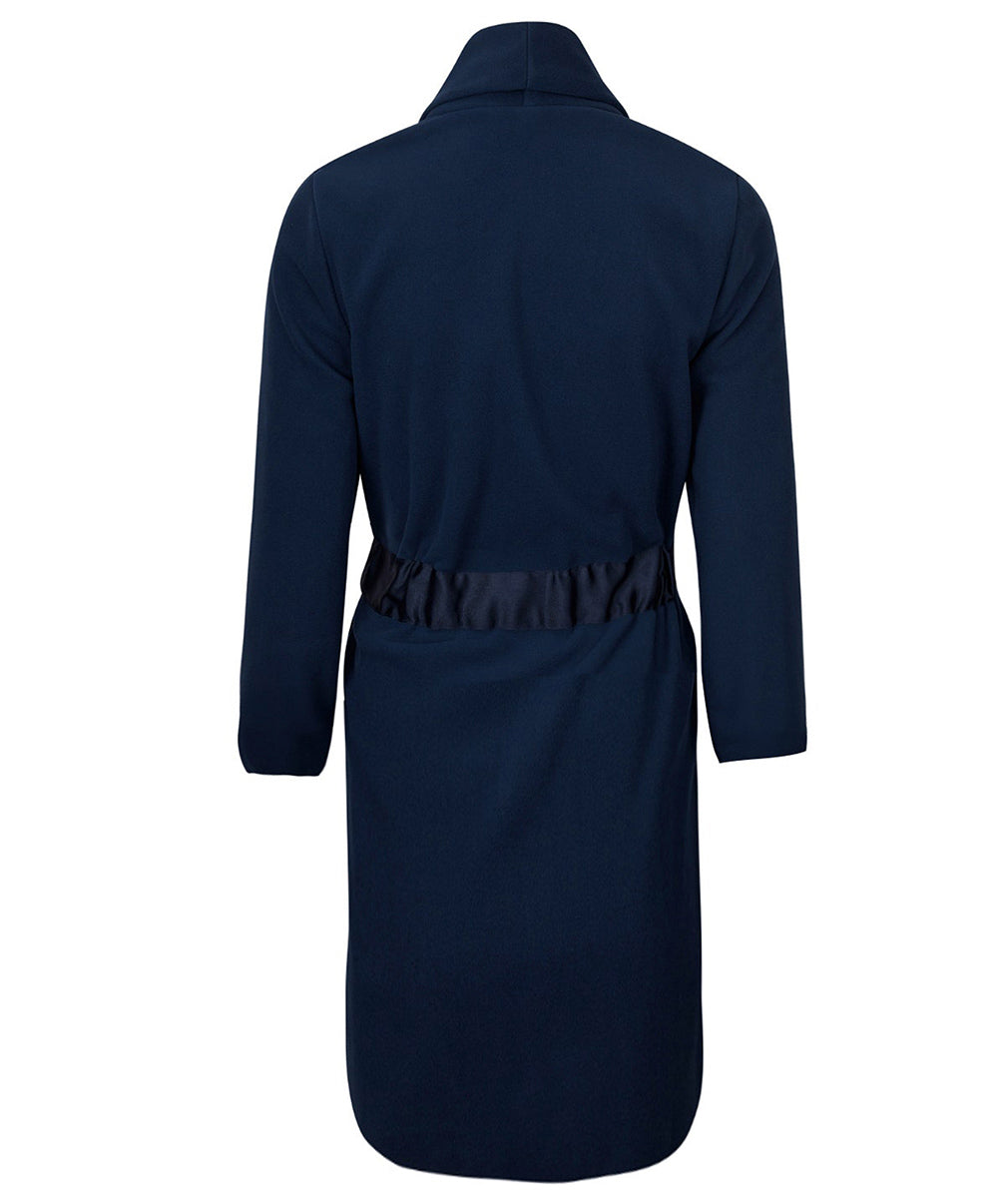 Robe de chambre polaire longue Antigel de Lise Charmel Simply Perfect marine polaire ENA8006-MP