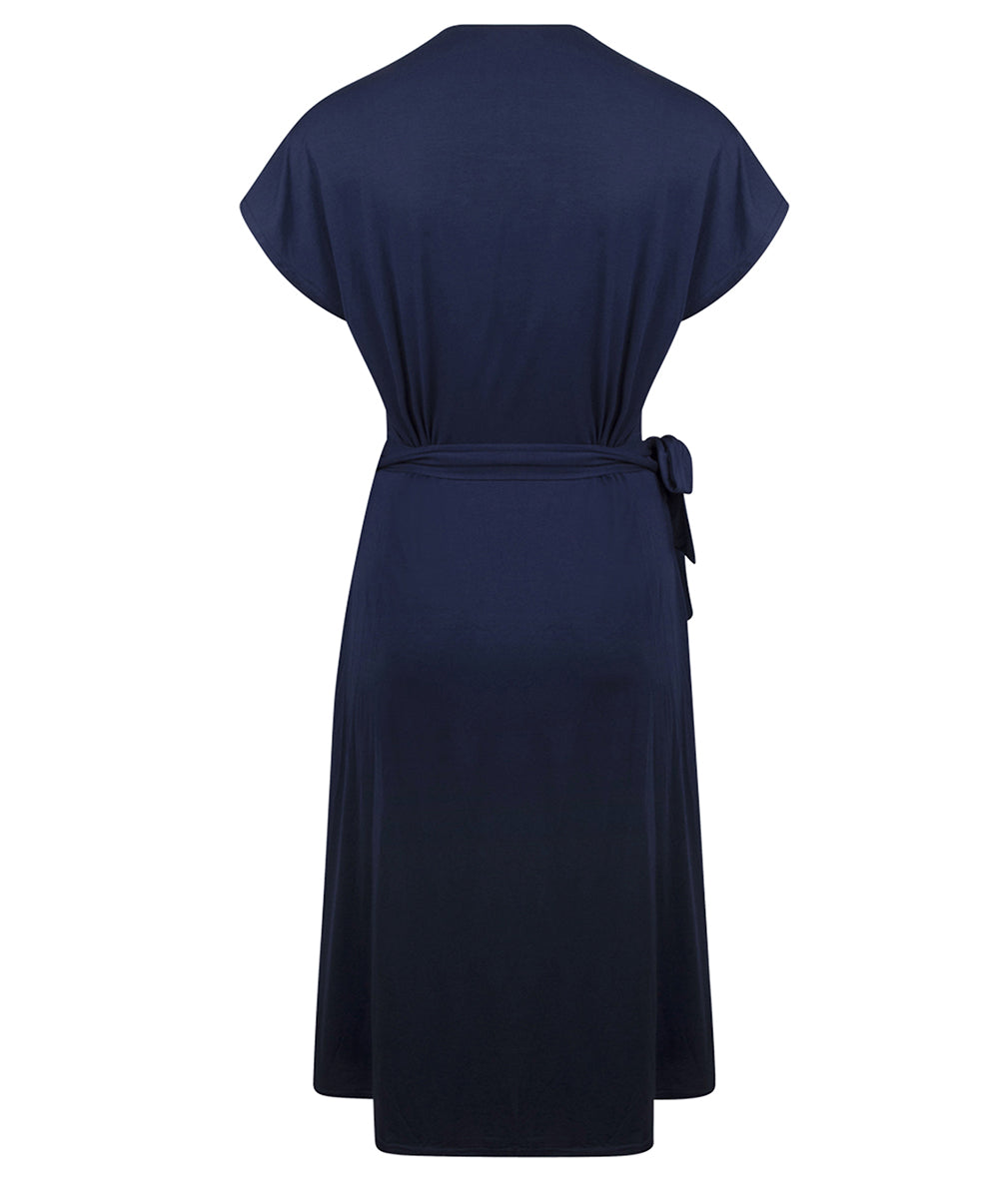 Robe de plage portefeuille La Chiquissima marine Antigel Bain ESB1214-MM 2