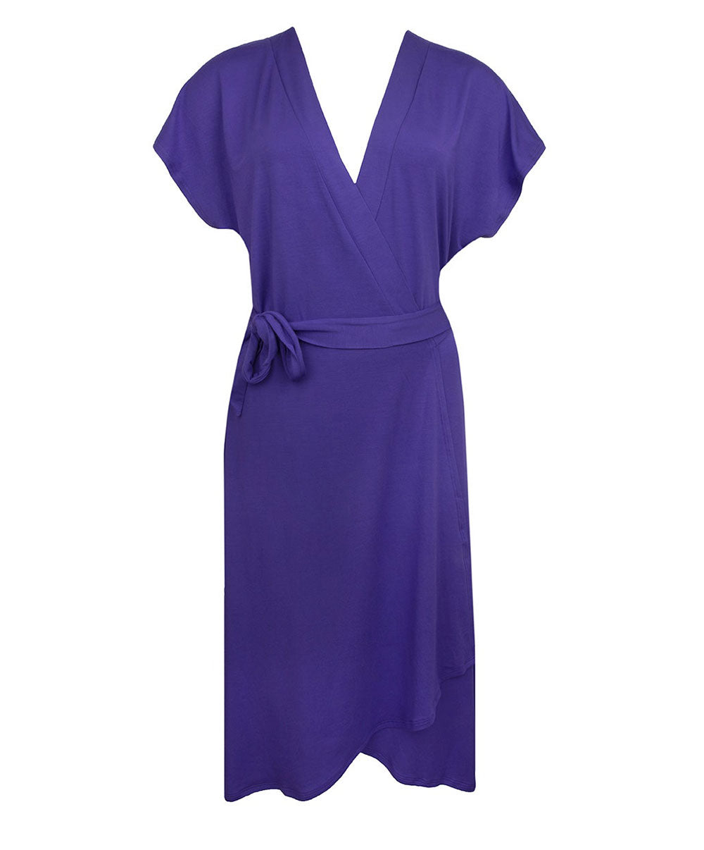 Robe de plage portefeuille La Chiquissima purple Antigel Bain ESB1214-MP 10