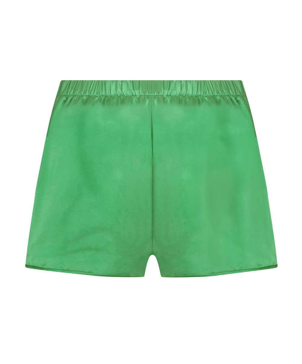 Short en soie Lise Charmel Dressing Floral émeraude ALC0188-DE