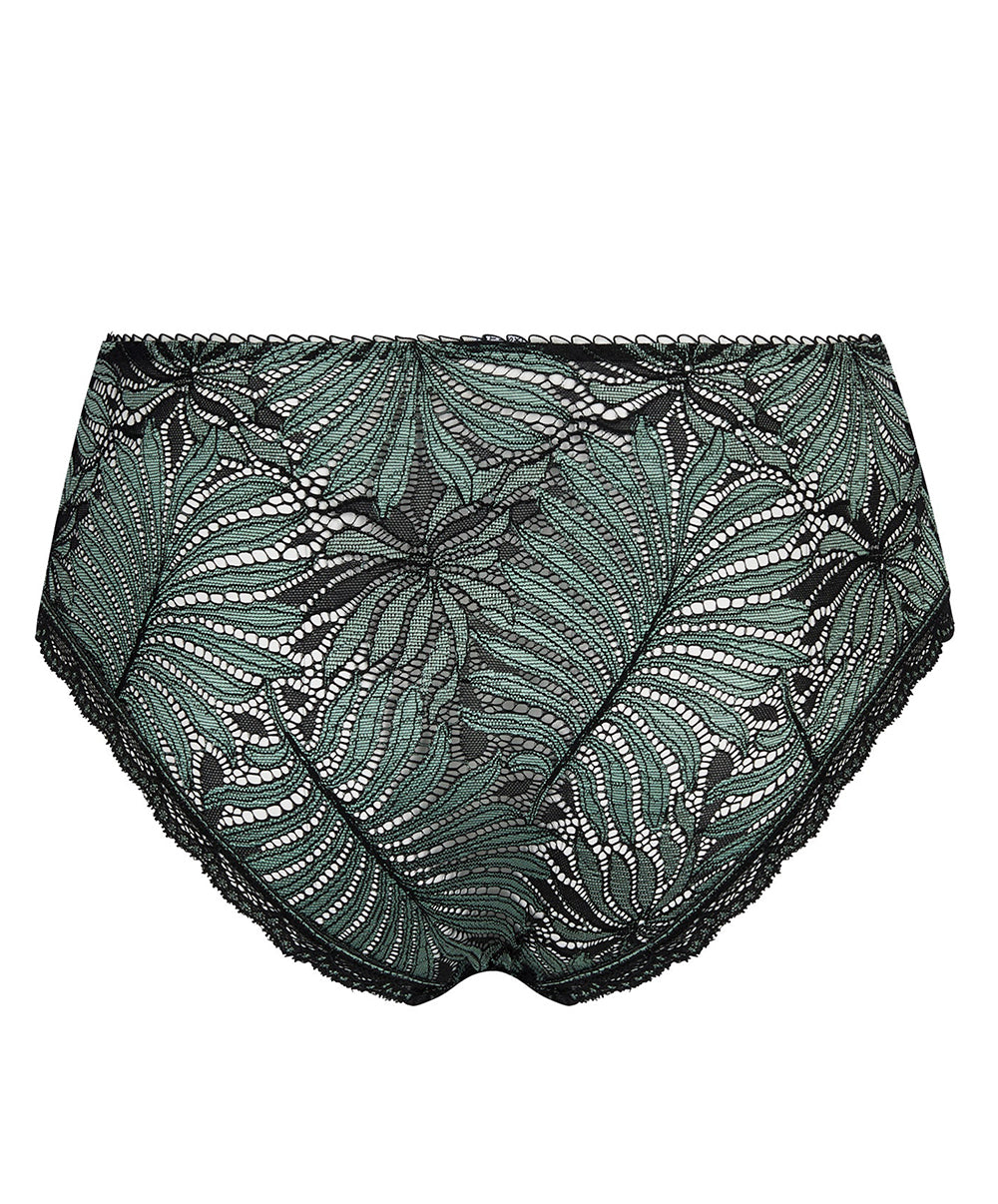 Shorty Antigel de Lise Charmel Jungle du Soir vert minuit ECJ0444-VM