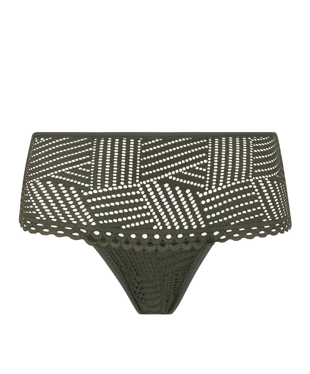 Shorty Antigel de Lise Charmel Tressage Graphic éclat aventure kaki ECC0437-EA