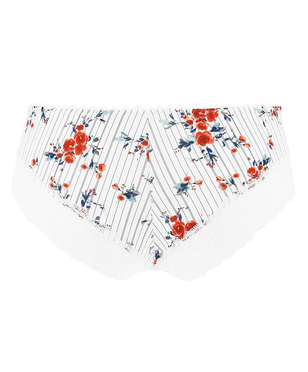 Shorty Antinéa de Lise Charmel Destination Rivage Blanc CCG0426-RA face