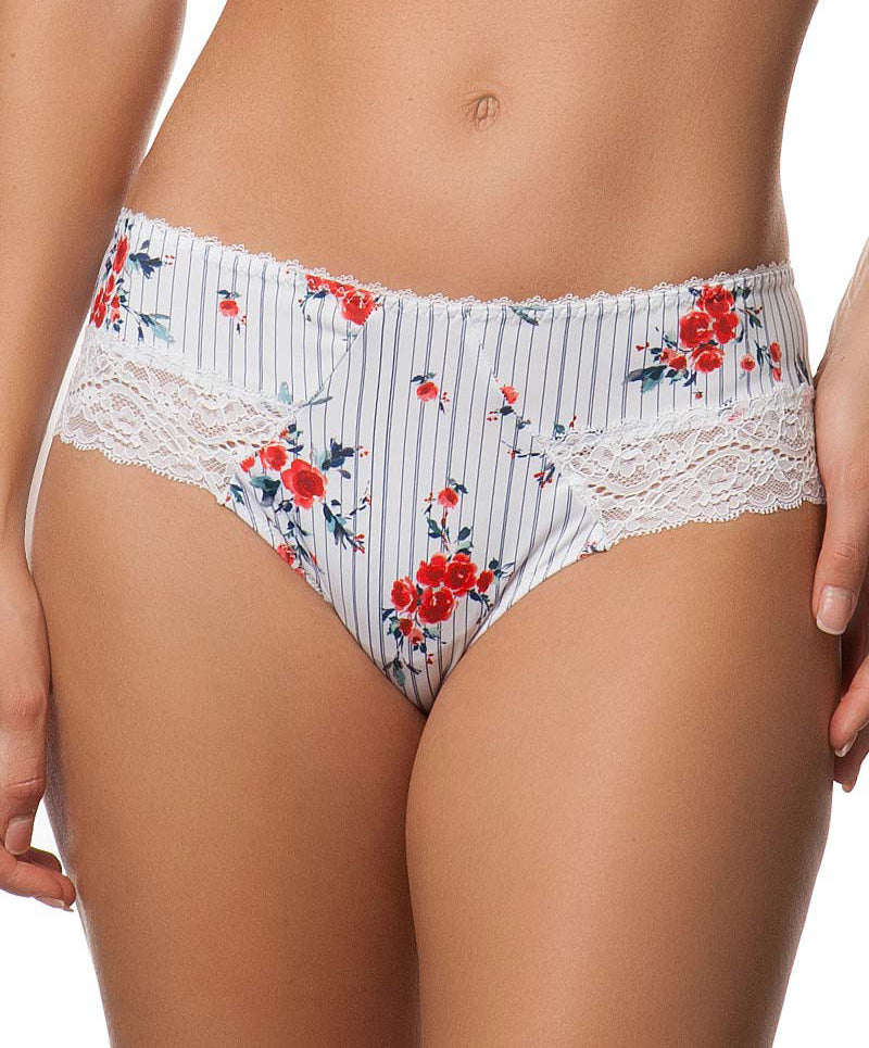 Shorty Antinéa de Lise Charmel Destination Rivage Blanc CCG0426-RA face