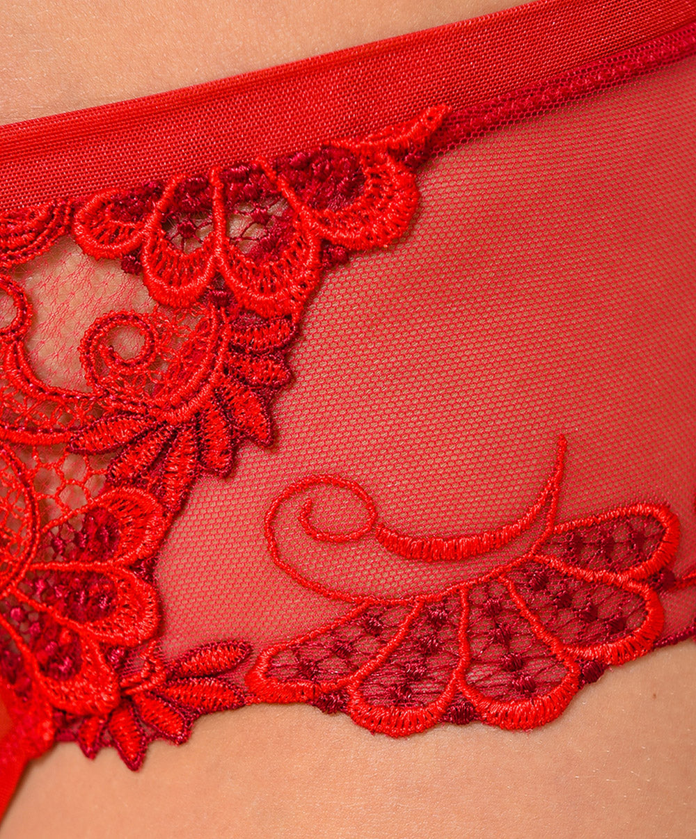 Shorty Lise Charmel Dressing Floral rouge ACC0488-DS