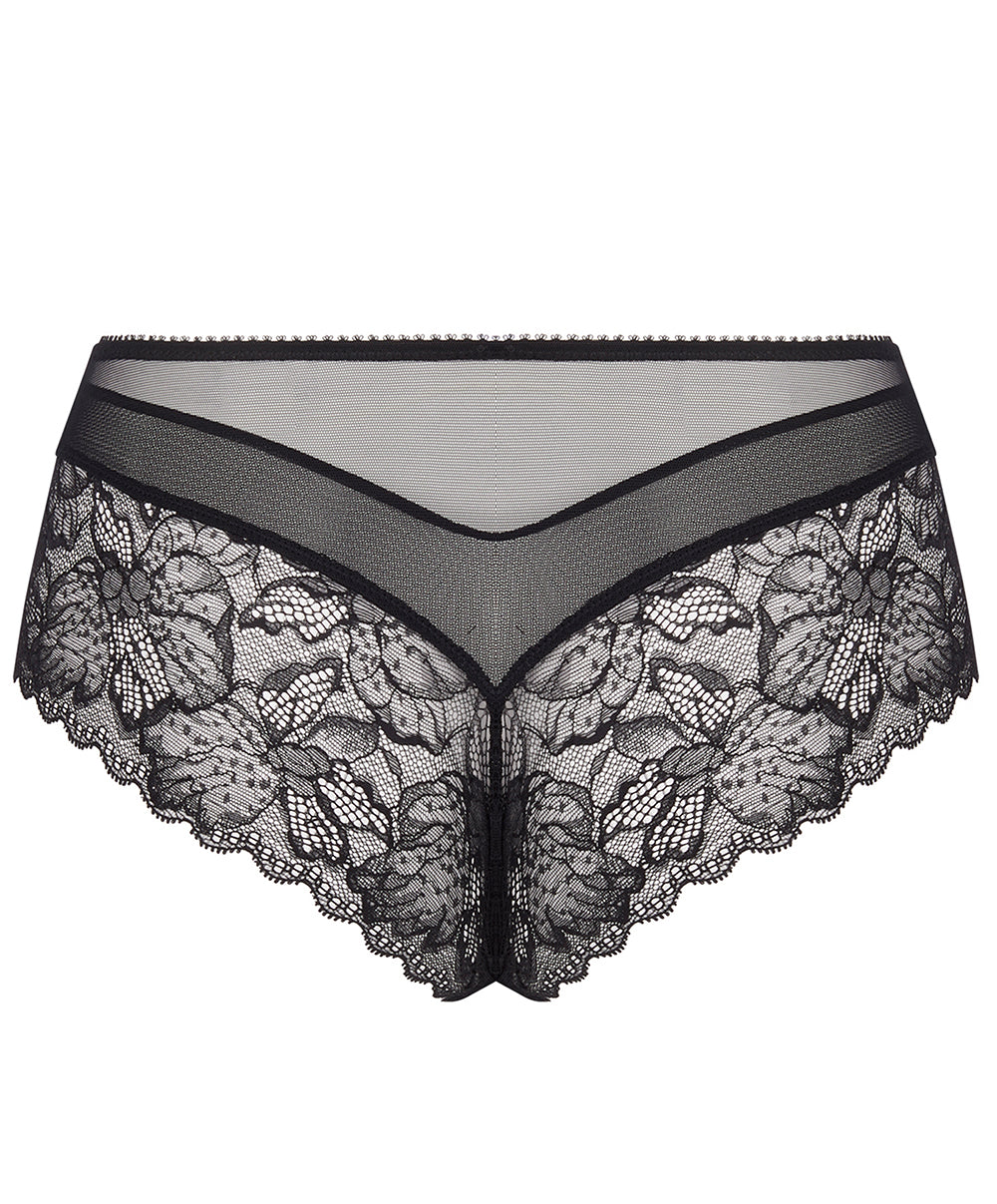 Shorty Lise Charmel Floraison Passion safran rose ACH0486-SR