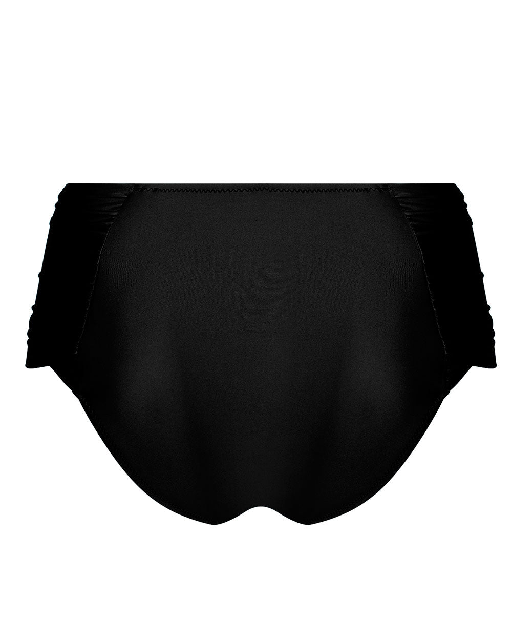 Shorty de bain La Jet-Setteuse noir Antigel Bain EBB0517-NO