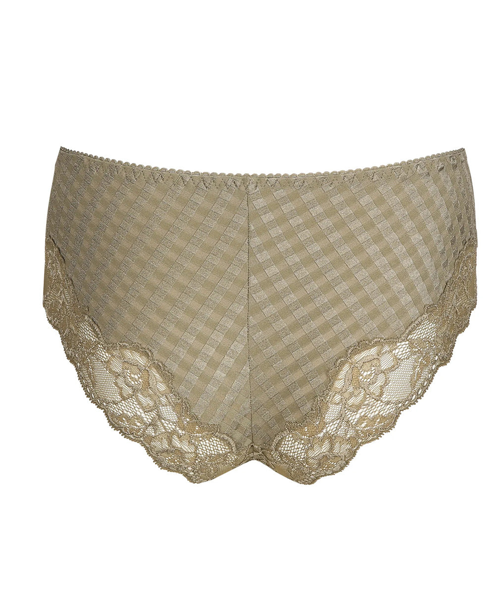 Shorty dentelle "Hotpants" PrimaDonna Madison golden olive 0562127-GOO