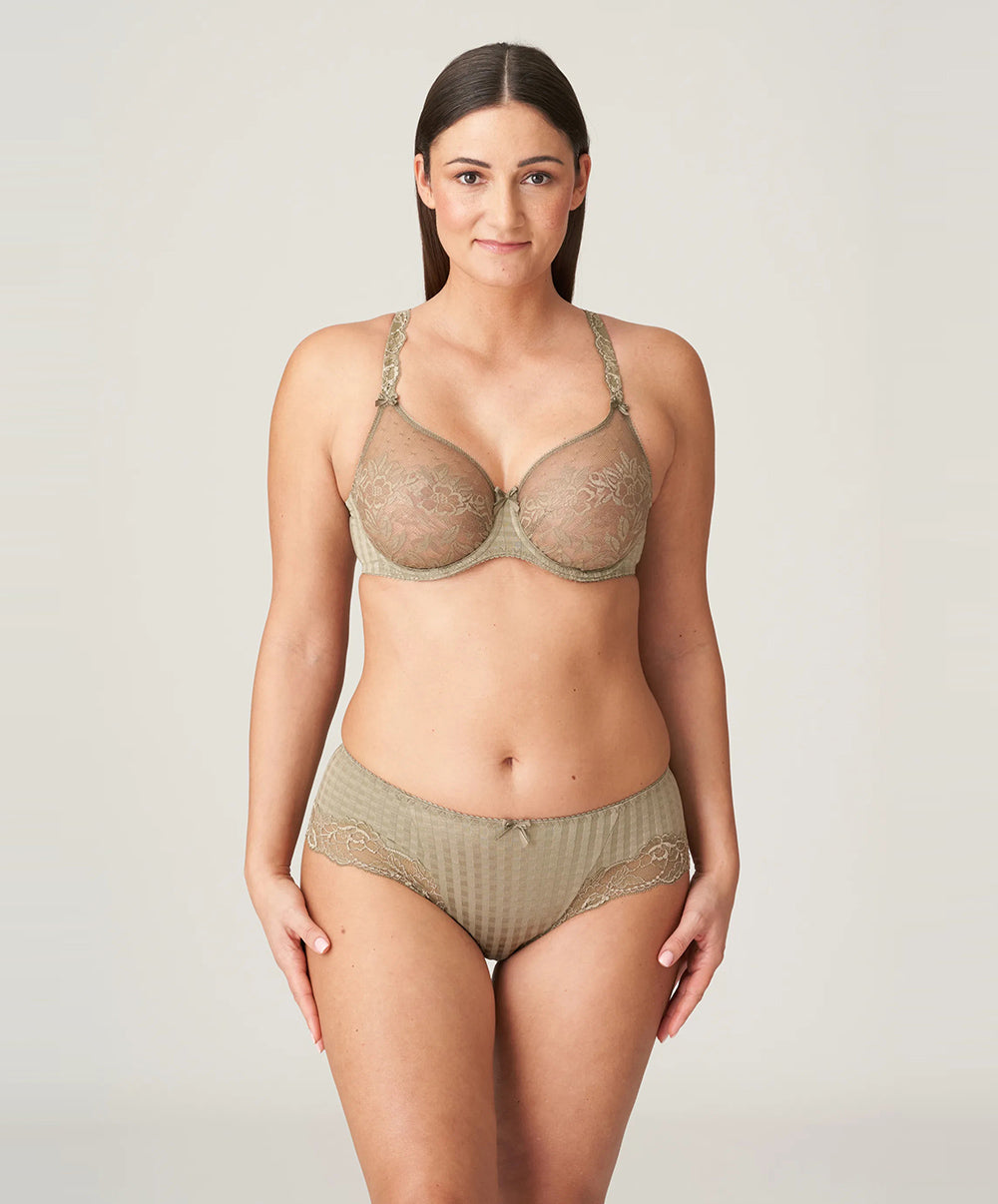 Shorty dentelle "Hotpants" PrimaDonna Madison golden olive 0562127-GOO