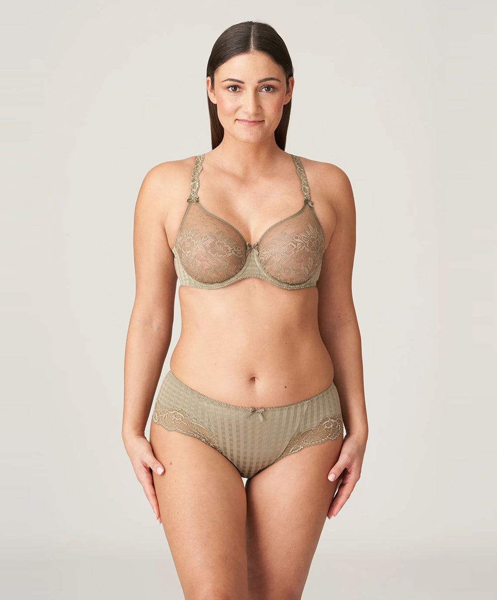 Shorty dentelle "Hotpants" PrimaDonna Madison golden olive 0562127-GOO