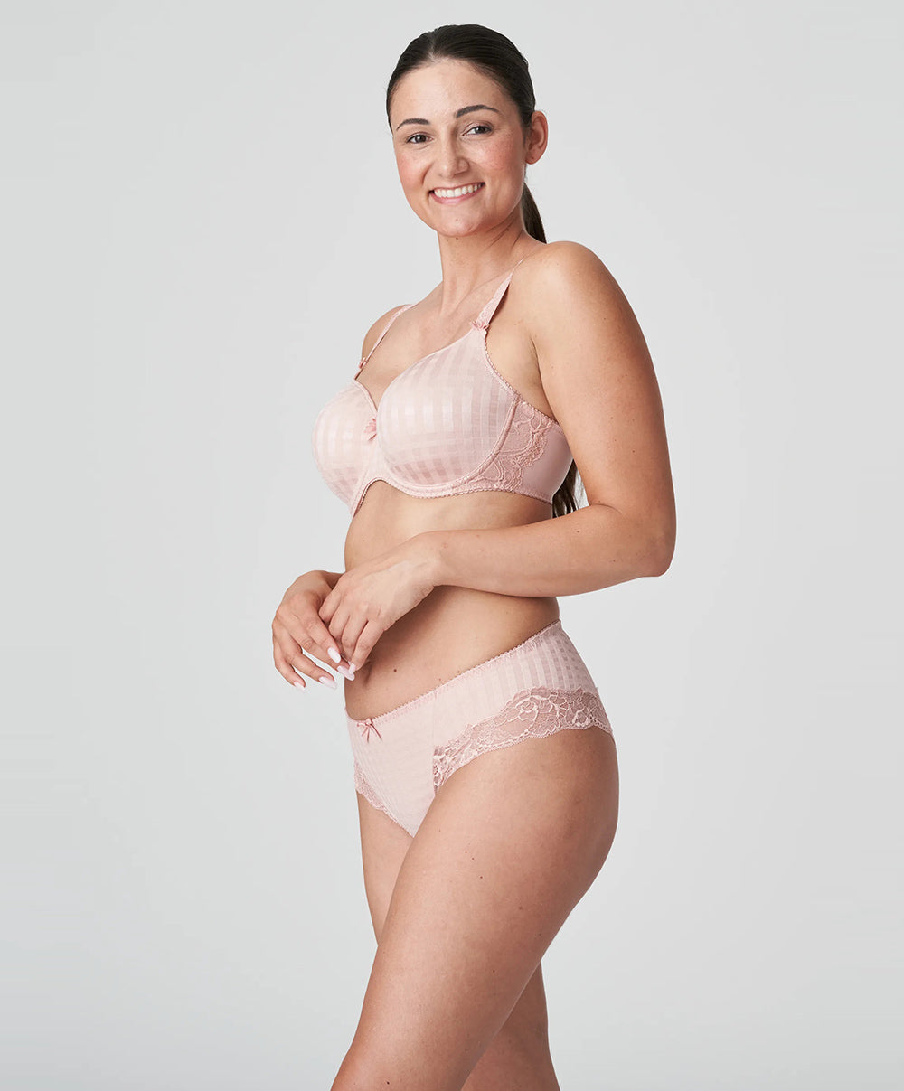 Shorty dentelle "Hotpants" PrimaDonna Madison rose poudré 0562127-PWD