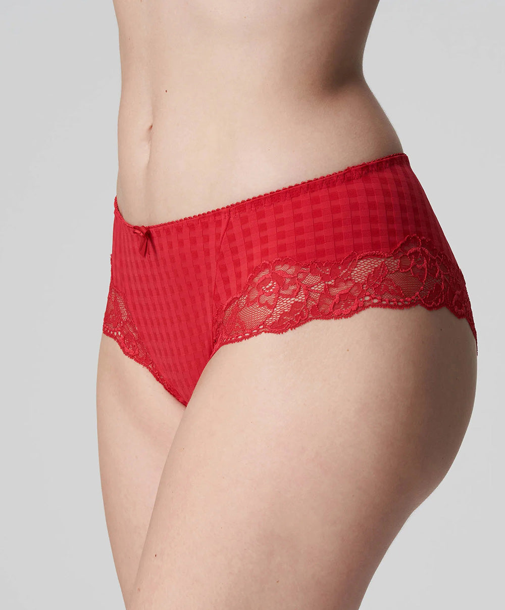 Shorty dentelle "Hotpants" PrimaDonna Madison rouge scarlet 0562127-SCA