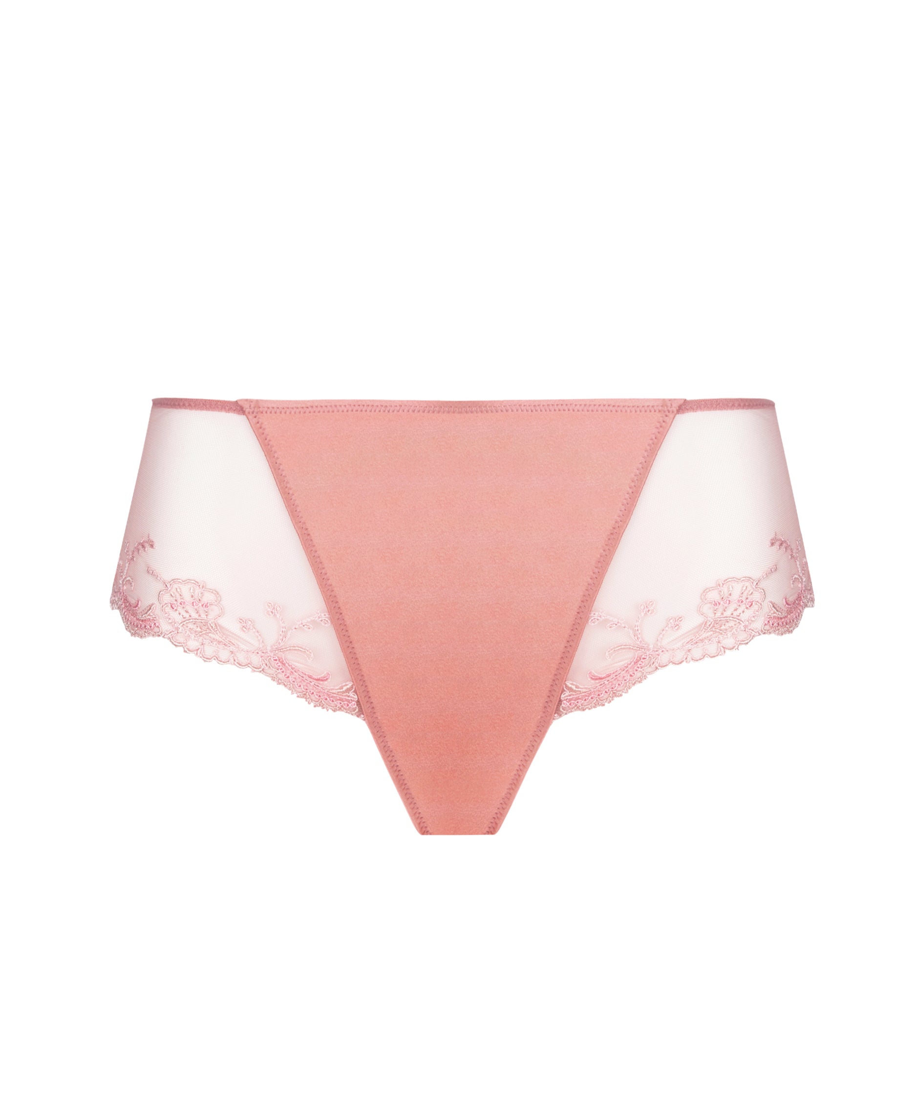 Shorty en soie Lise Charmel Splendeur soie rose vintage ACC0480-SU