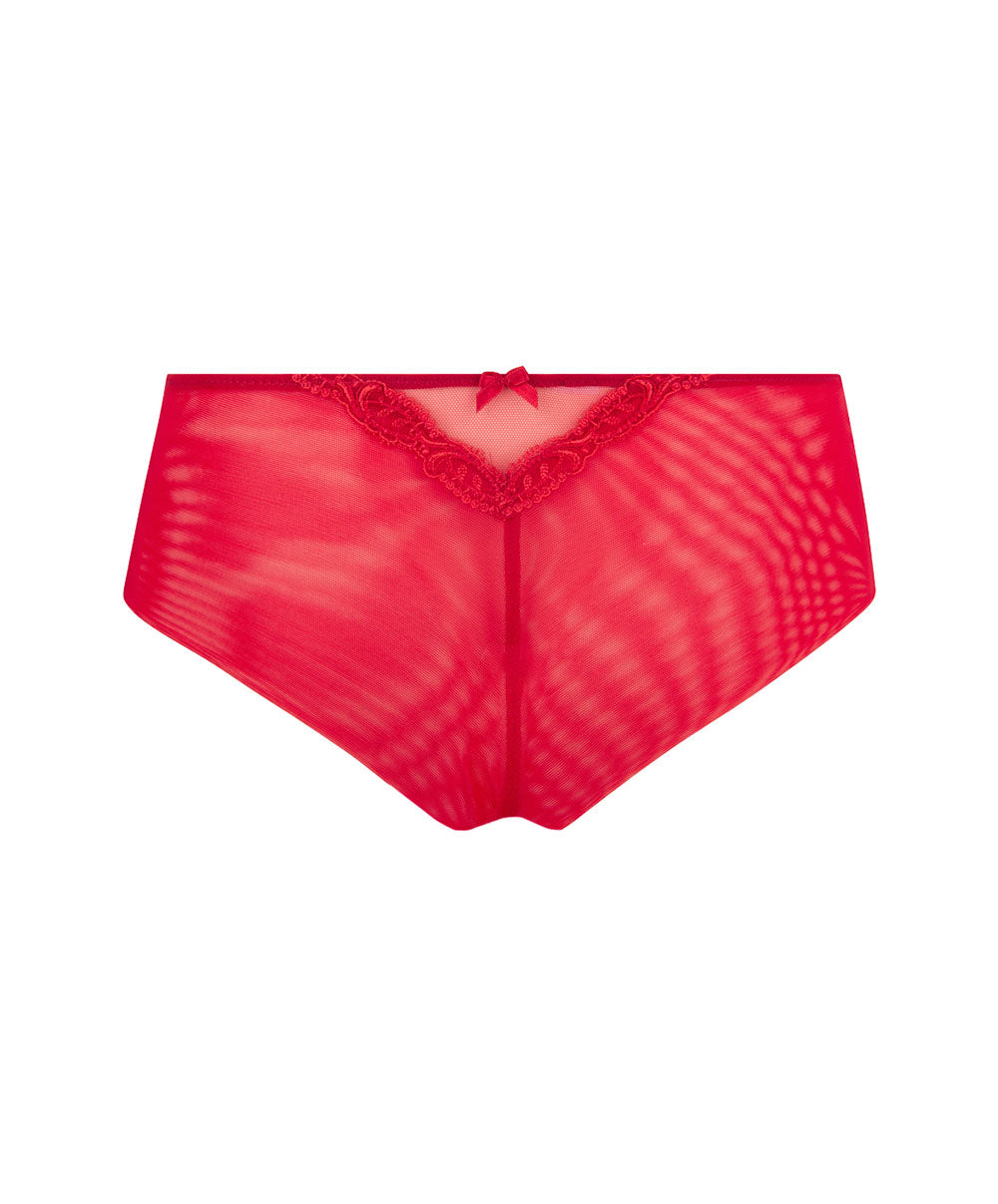 Shorty en soie Lise Charmel Splendeur soie rouge ACC0480-RS