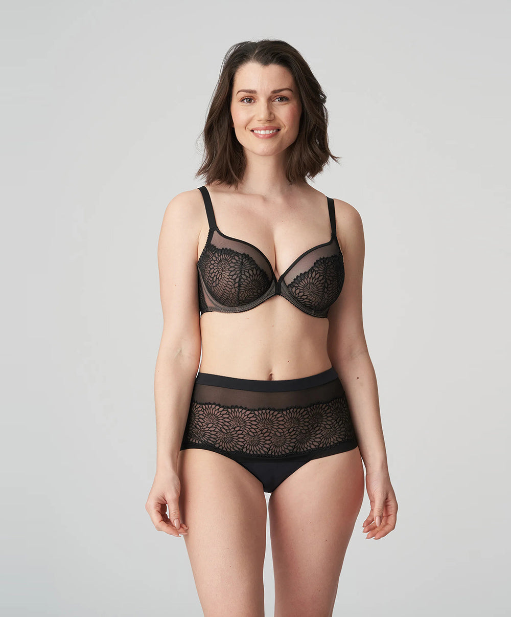 Shorty femme "Hotpants" PrimaDonna Sophora noir 0563182-ZWA