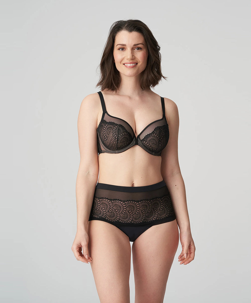 Shorty femme "Hotpants" PrimaDonna Sophora noir 0563182-ZWA