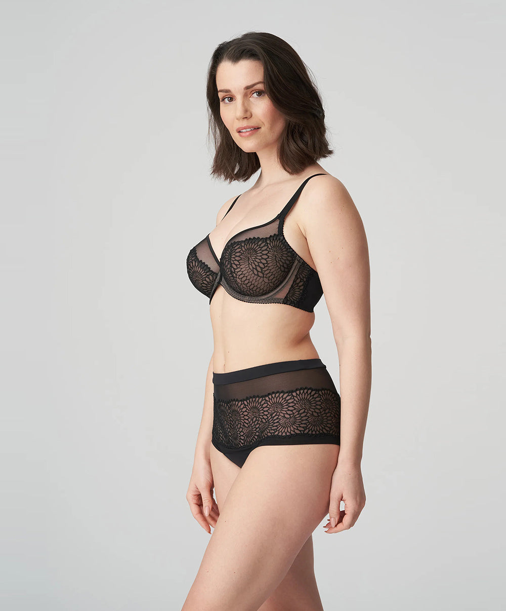 Shorty femme "Hotpants" PrimaDonna Sophora noir 0563182-ZWA