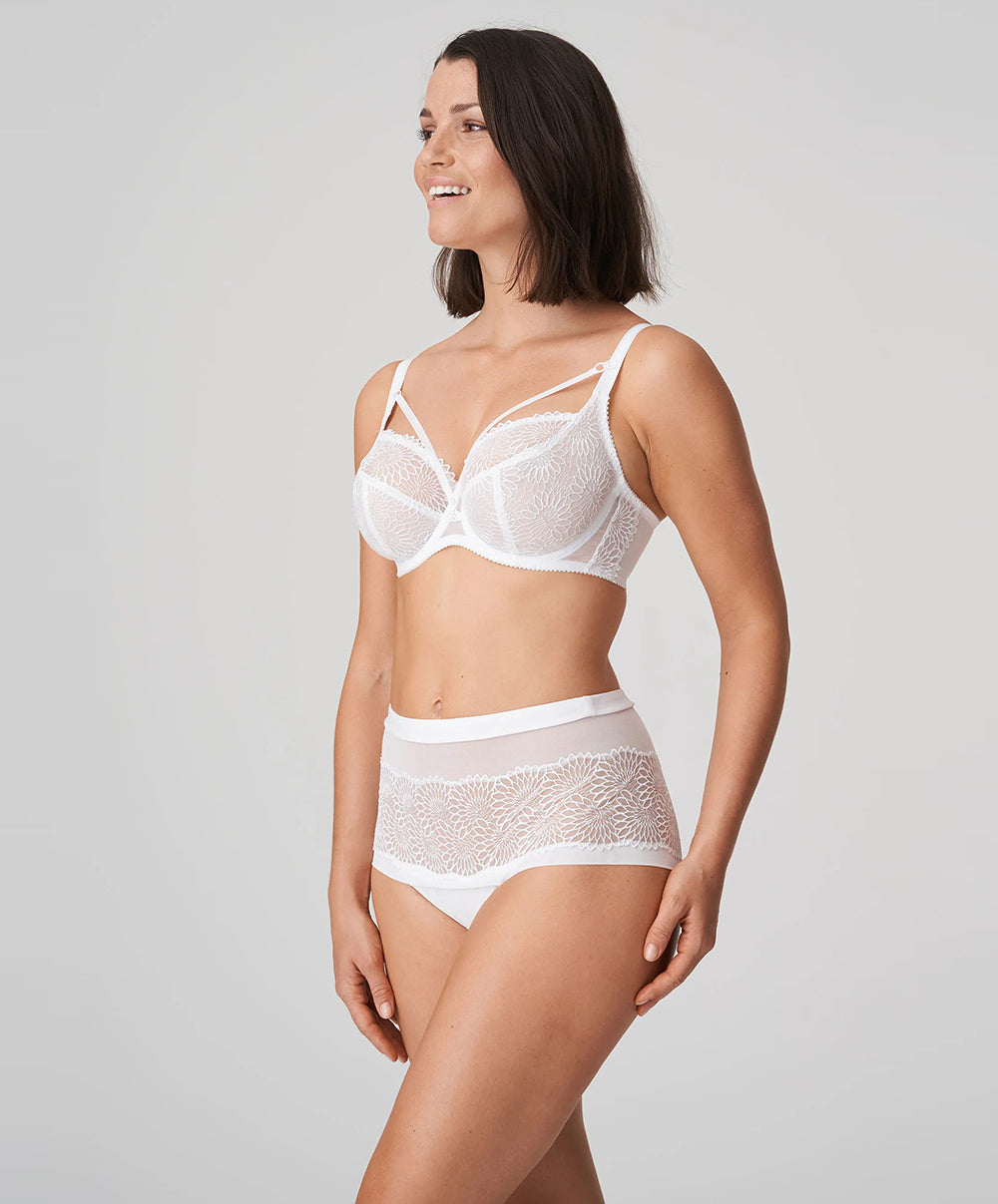 Shorty femme "Hotpants" PrimaDonna Sophora blanc 0563182-WIT