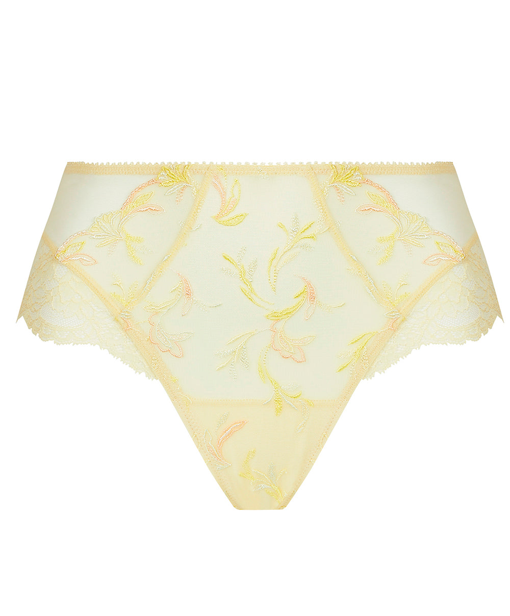 Shorty grande taille Lise Charmel Frisson d'Or jaune BCH0461-OR