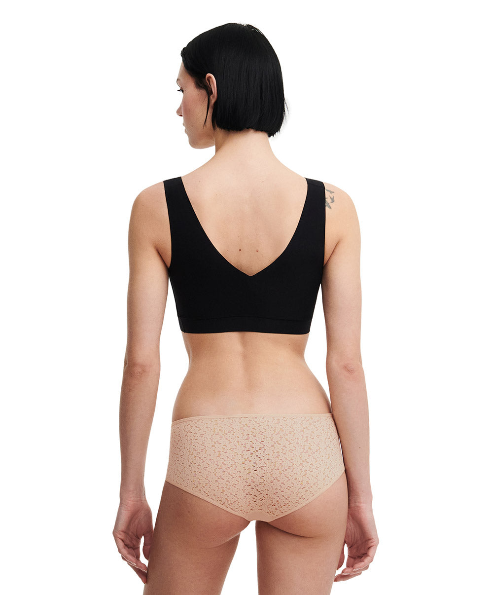 Shorty hipster Chantelle Norah beige doré C13F40-01N