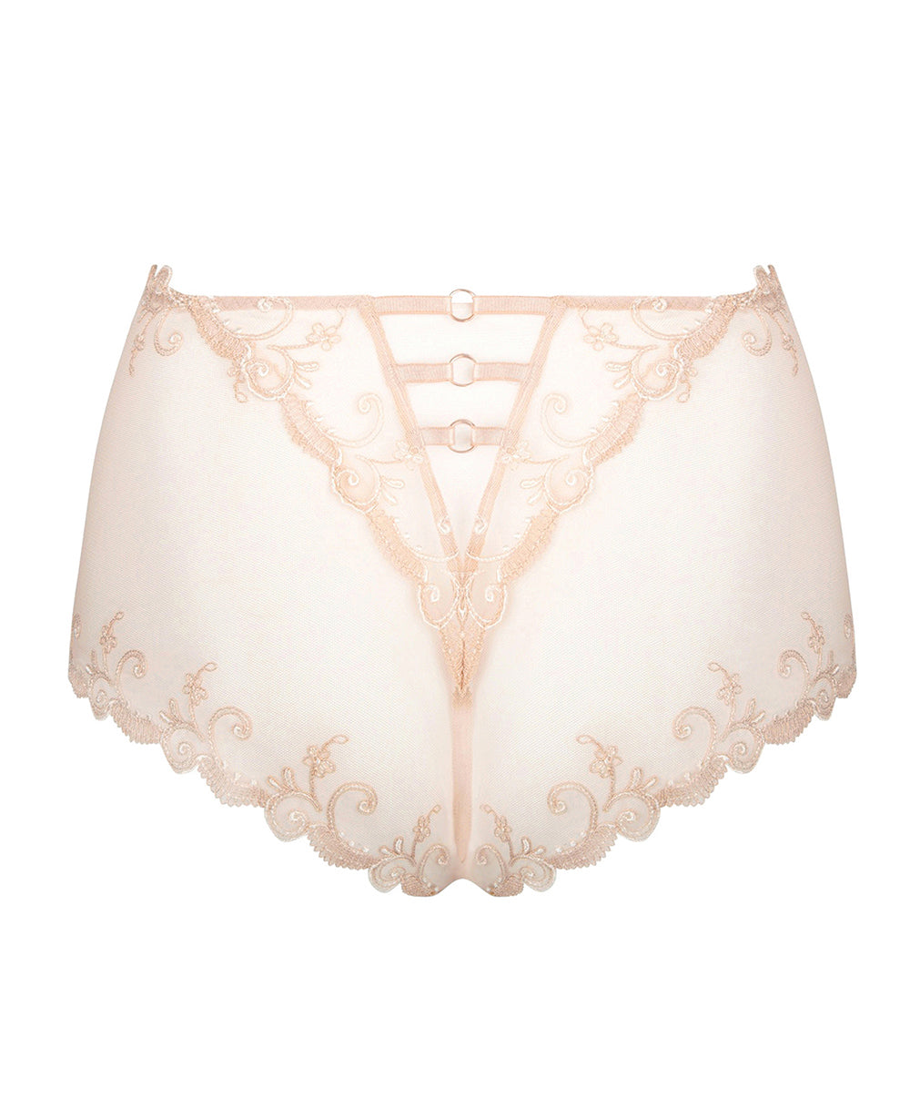 Shorty sexy Lise Charmel Déesse en Glam nude ACH1415-DN