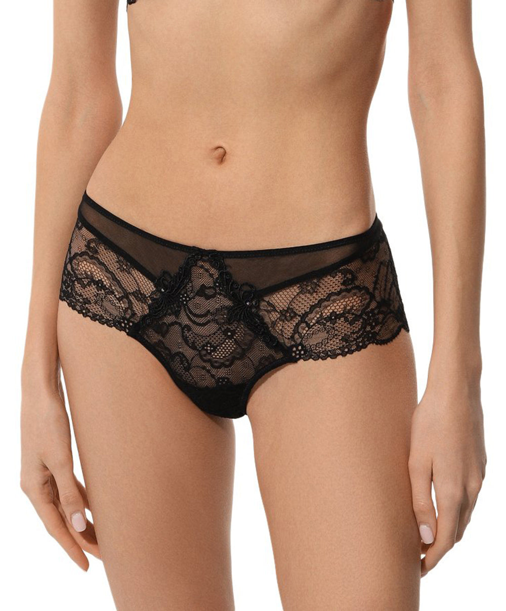 Shorty sexy Lise Charmel Soir de Venise noir ACA1403-ND