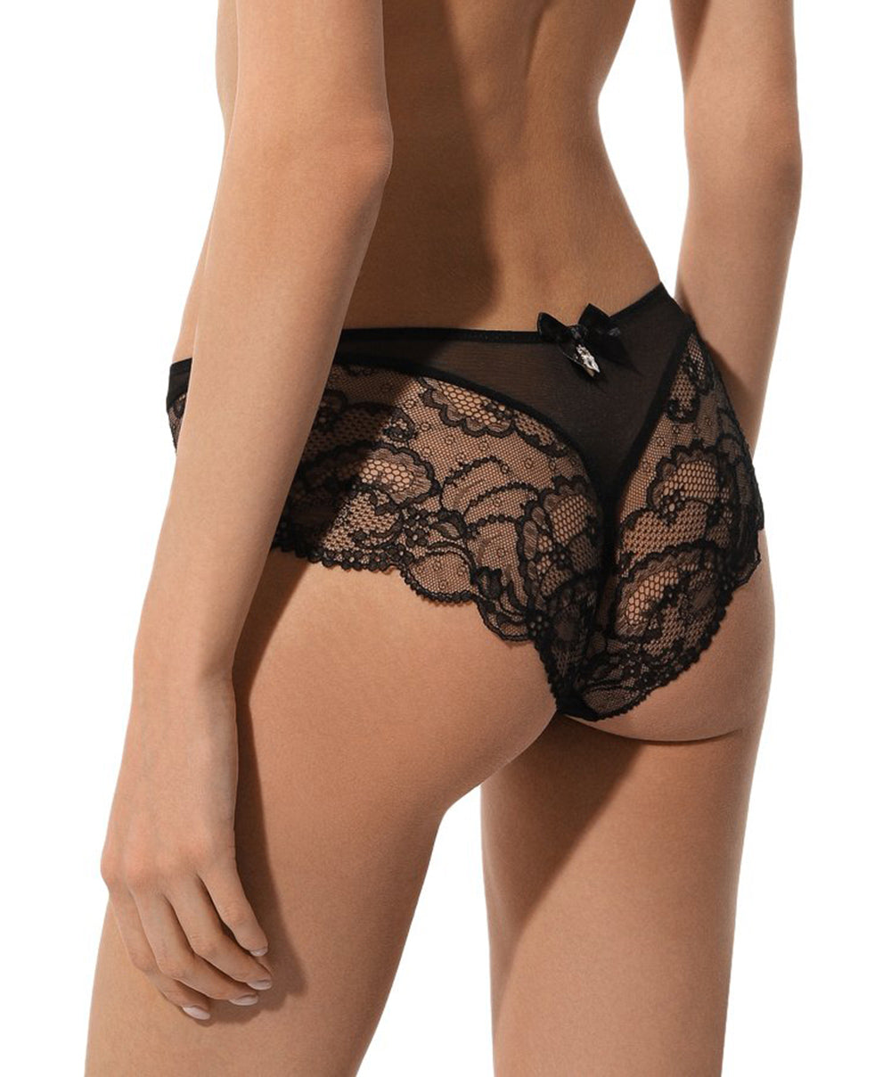 Shorty sexy Lise Charmel Soir de Venise noir ACA1403-ND