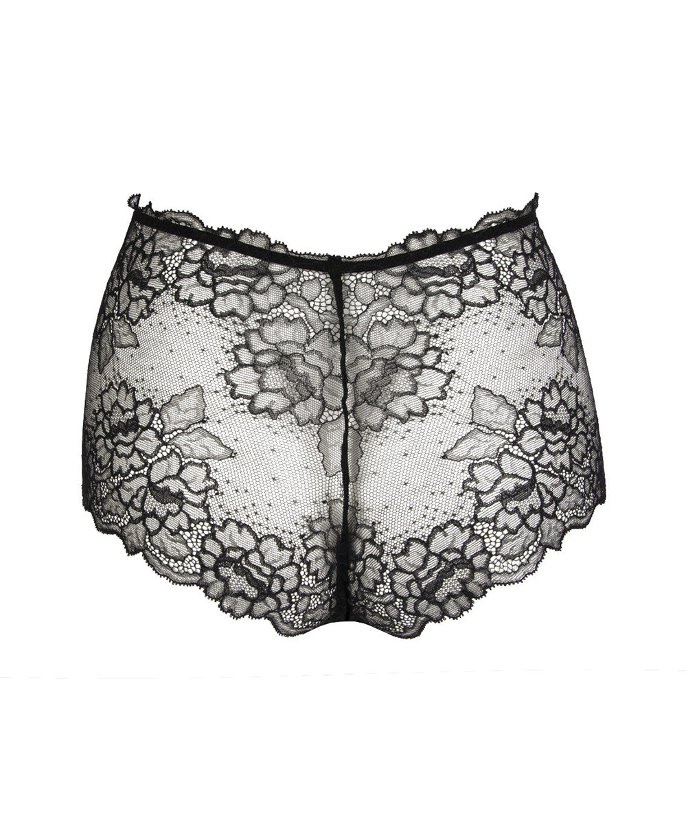 Shorty sexy Lise Charmel Sublime en Dentelle noir ACH1413-NO