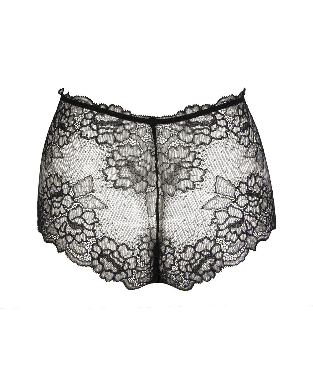 Shorty sexy Lise Charmel Sublime en Dentelle noir ACH1413-NO