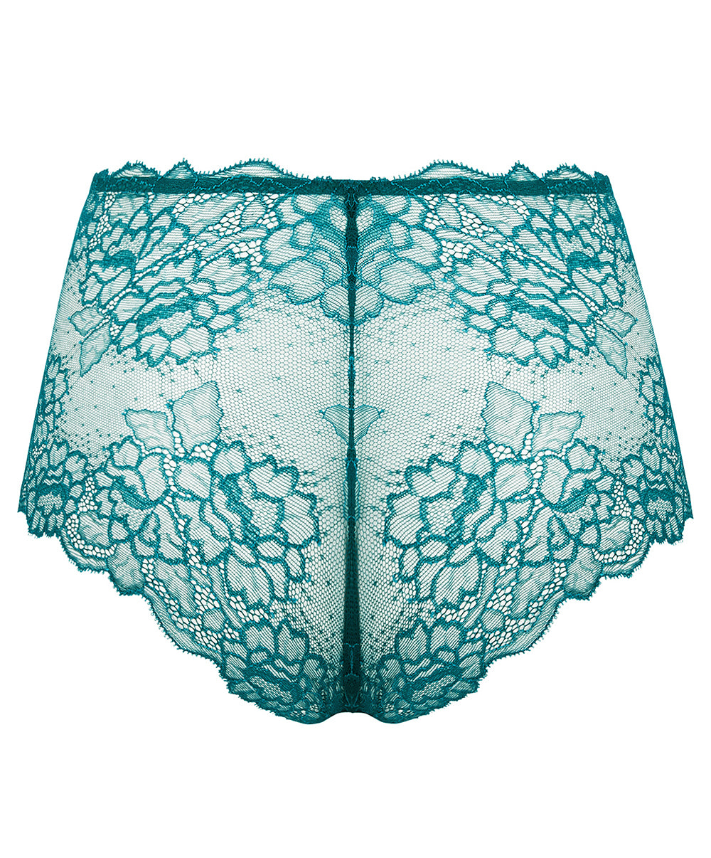 Shorty sexy Lise Charmel Sublime en Dentelle vert princesse ACH1413-VP