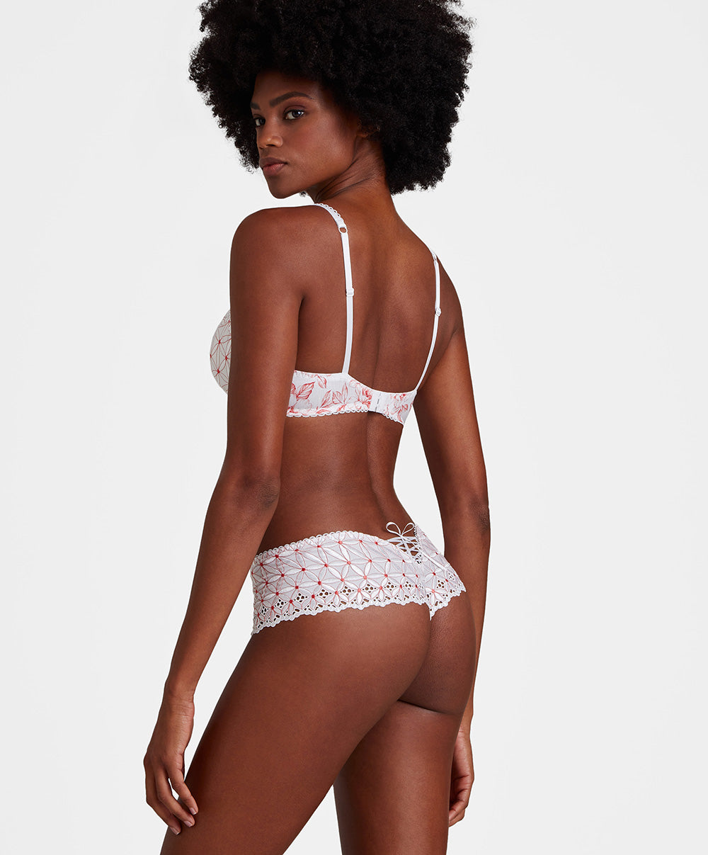 Shorty taille basse "St-Tropez" Bahia & Moi tangerine Aubade PY70-2-TANR