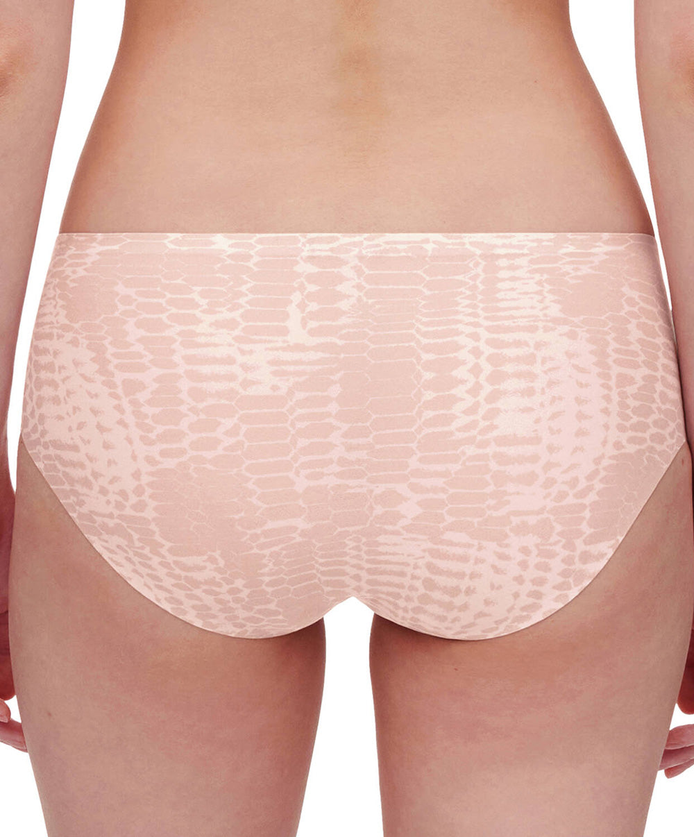 Shorty taille basse Chantelle Softstretch imprimé sepent clair C11D40-A20 2