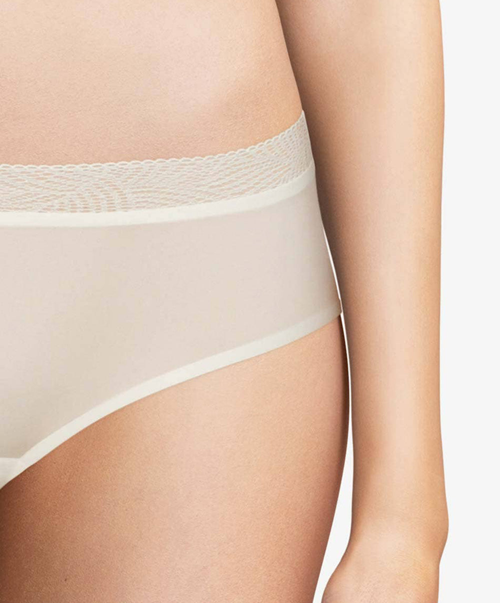 Shorty taille dentelle Chantelle Softstretch ivoire C11G40-035 3