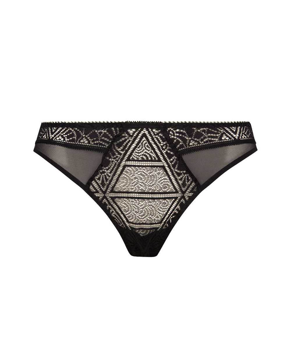 Slip Antigel de Lise Charmel Deco Folies noir ECH0147-NO