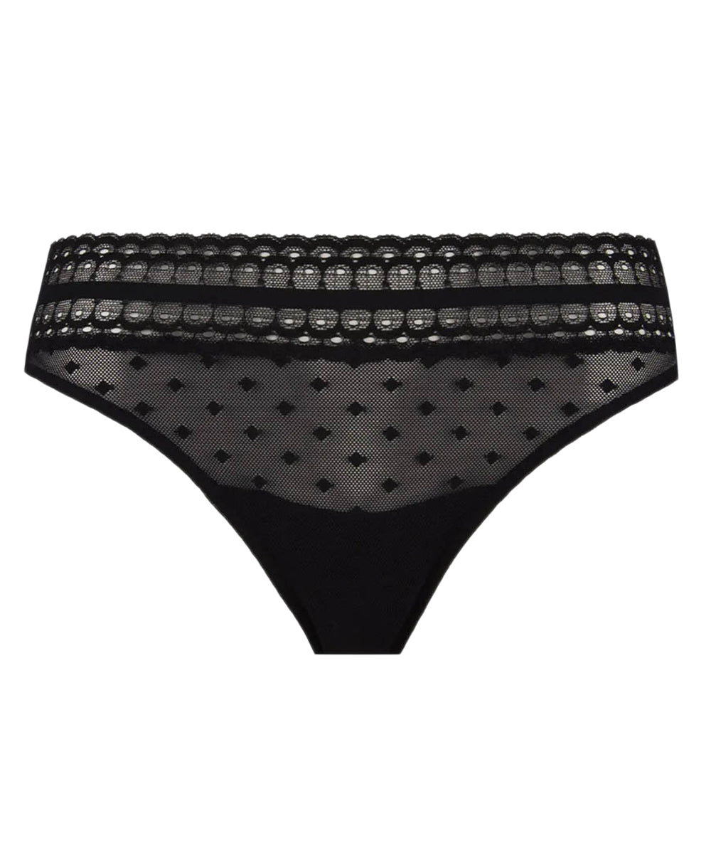 Slip Antigel de Lise Charmel Intermède Sexy noir ECG0182-NO