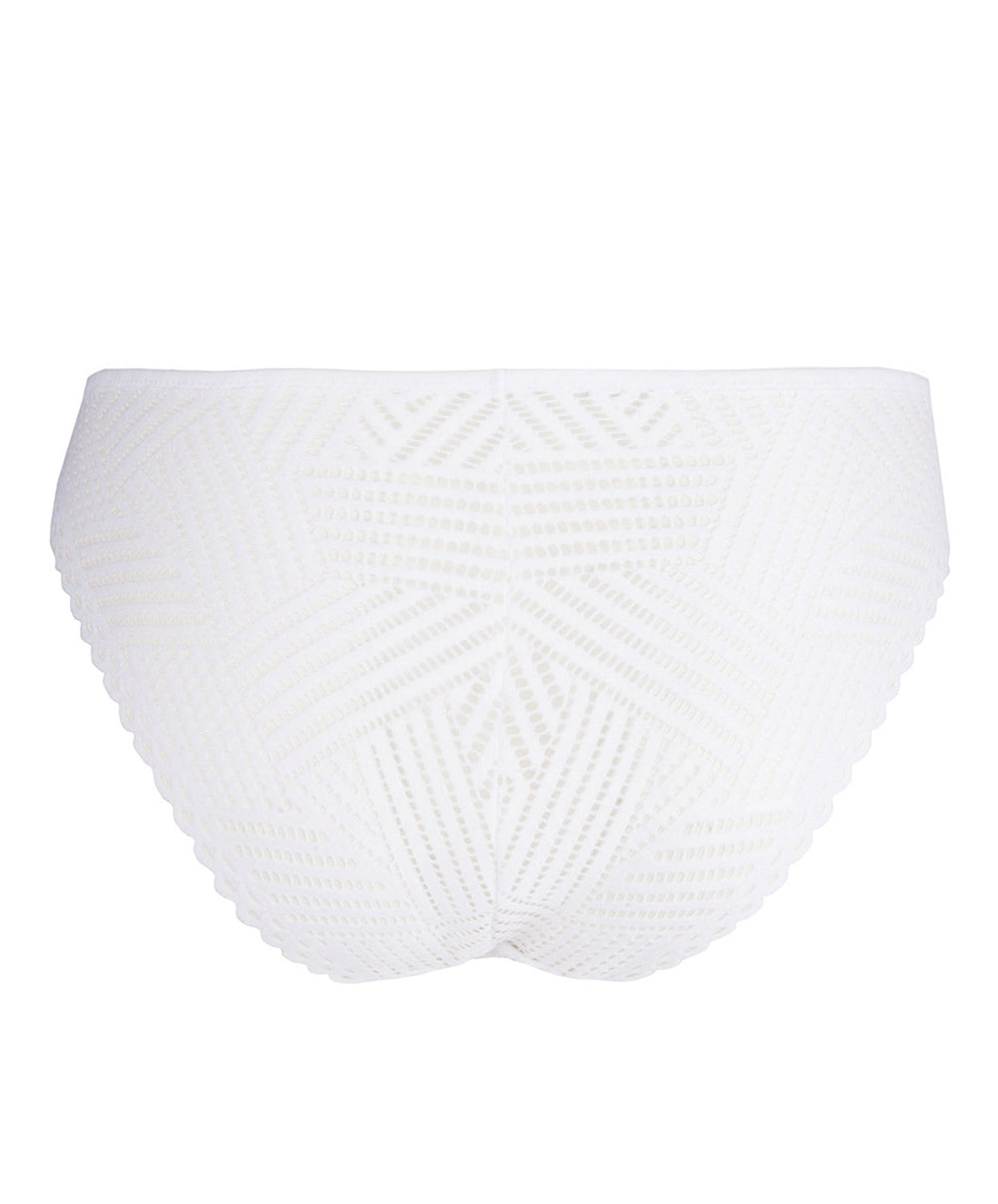 Slip Antigel de Lise Charmel Tressage Graphic blanc ECC0137-TB