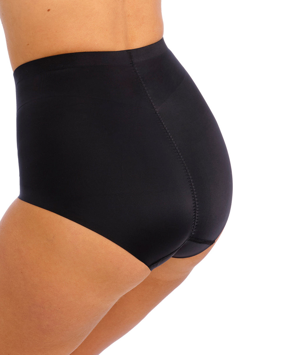 Slip amincissant taille haute Wacoal Inès Secret noir WE601036-BLK