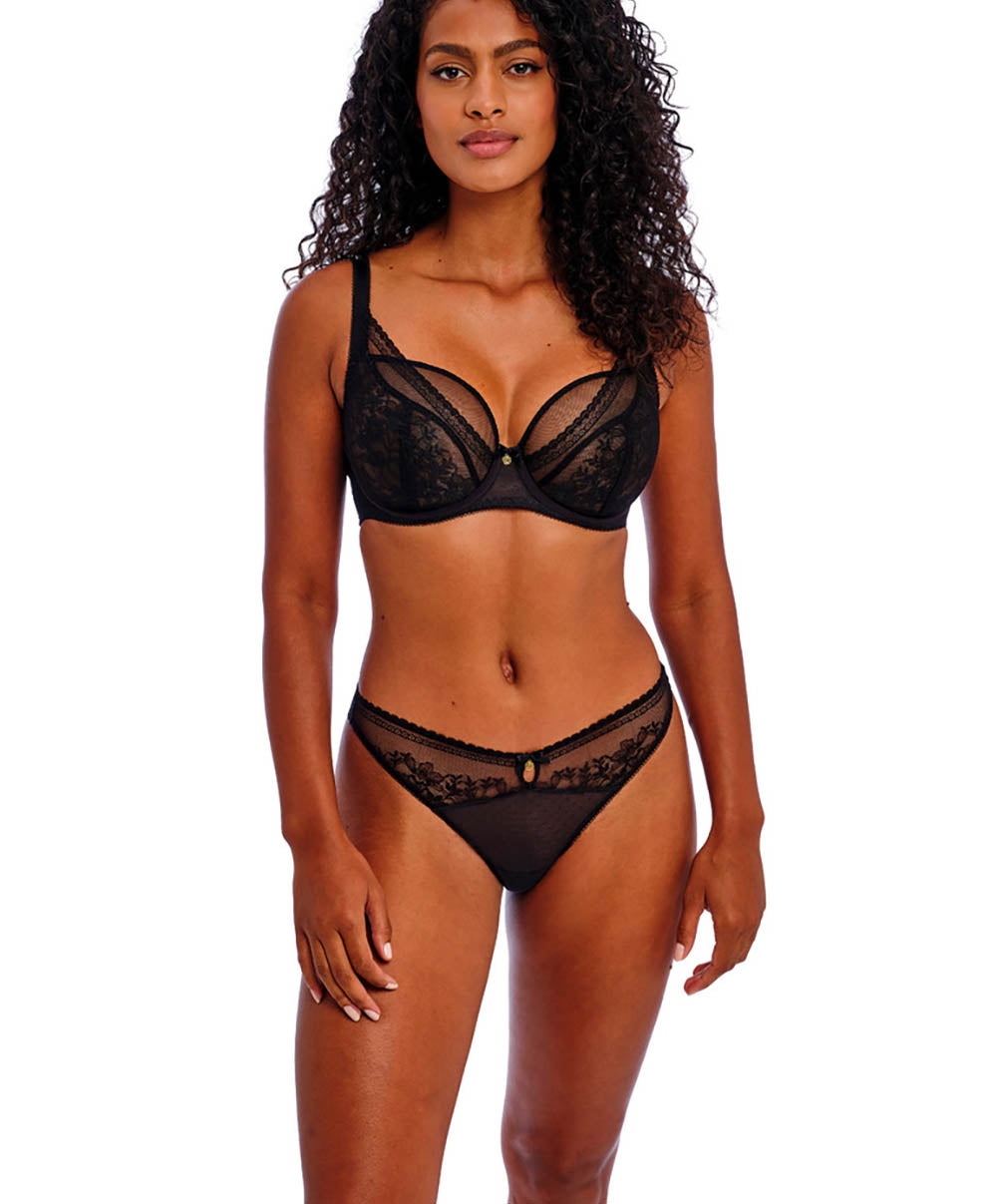 Slip brésilien Freya Sydnie Noir AA402871-BLK