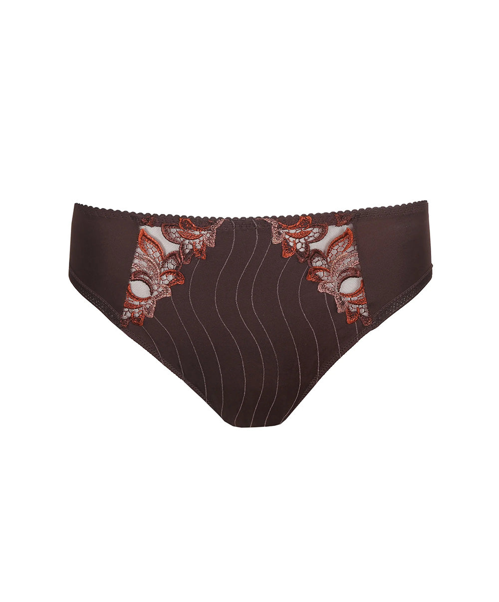 Slip brésilien PrimaDonna Deauville ristretto 0561815-RIS