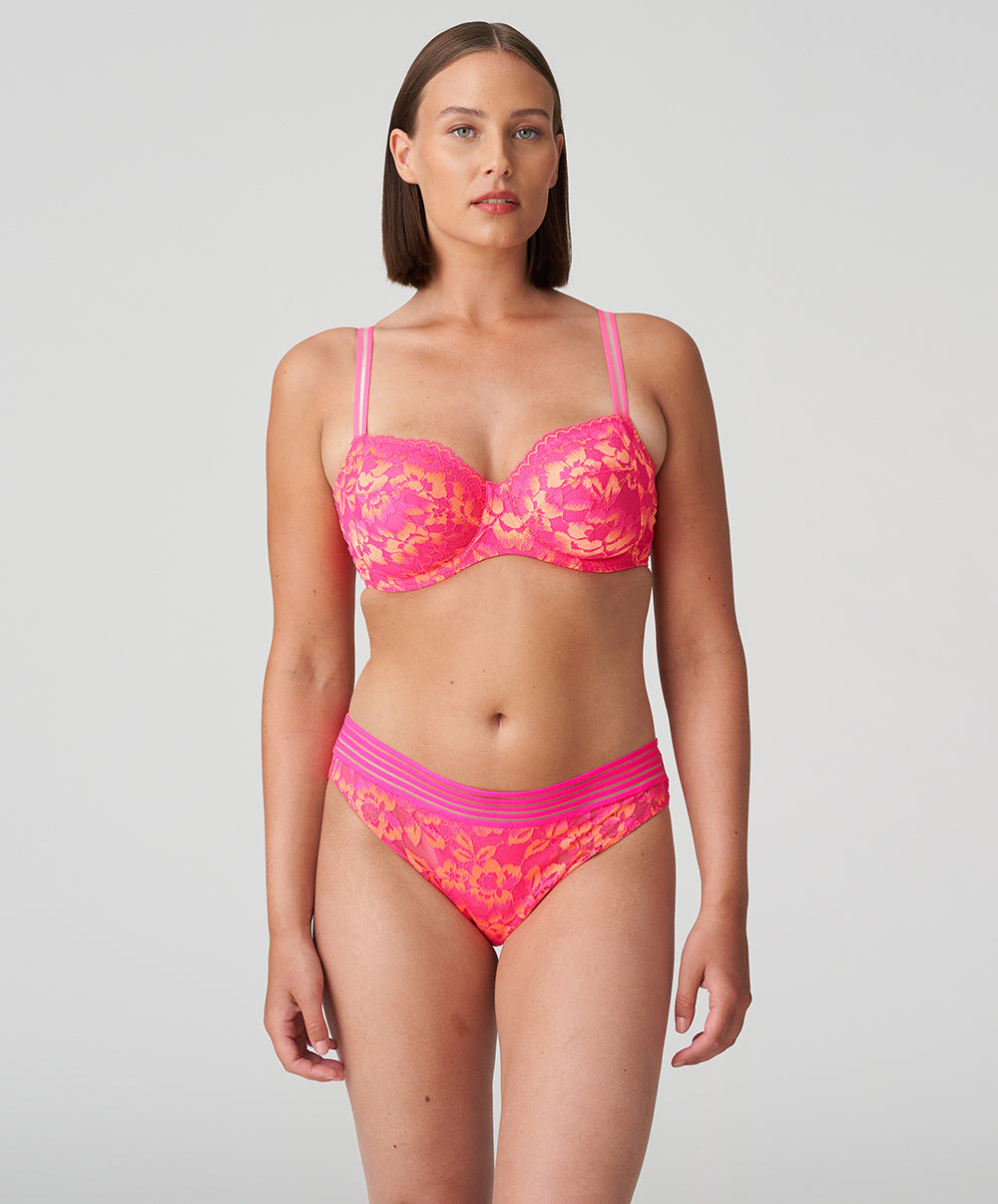 Slip brésilien Twist PrimaDonna Verao L.A. pink 0542370-LSP