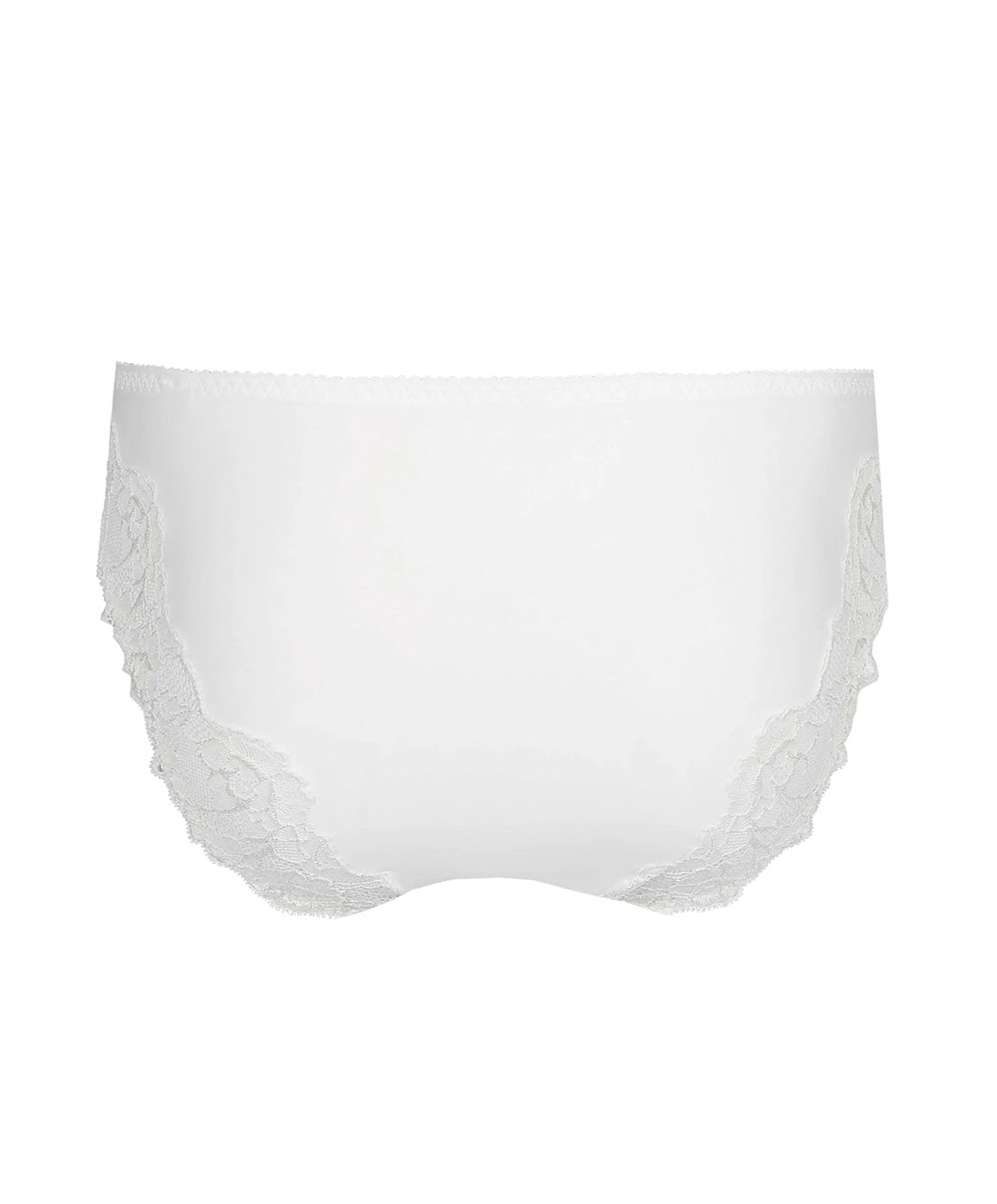 Slip brésilien dentelle PrimaDonna Madison blanc 0562125-WIT