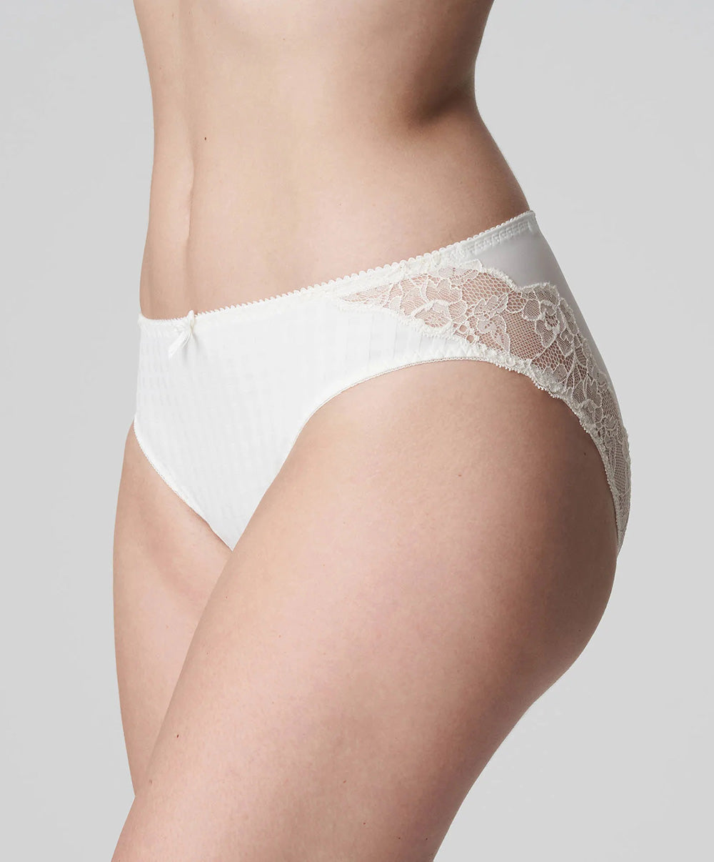 Slip brésilien dentelle PrimaDonna Madison naturel 0562125-NAT