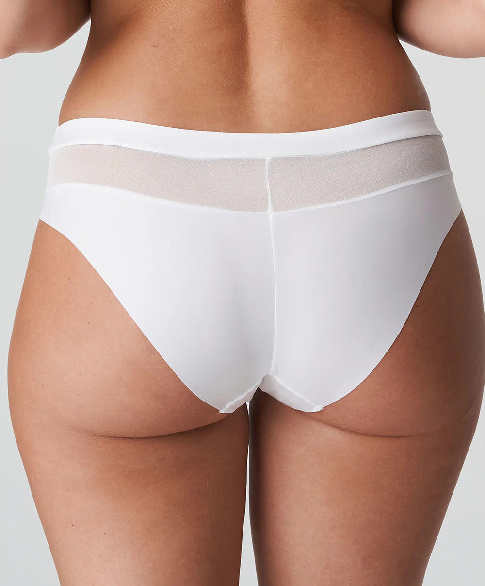 Slip brésilien femme PrimaDonna Sophora blanc 0563180-WIT