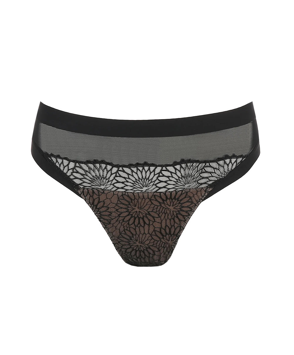 Slip brésilien femme PrimaDonna Sophora noir 0563180-ZWA