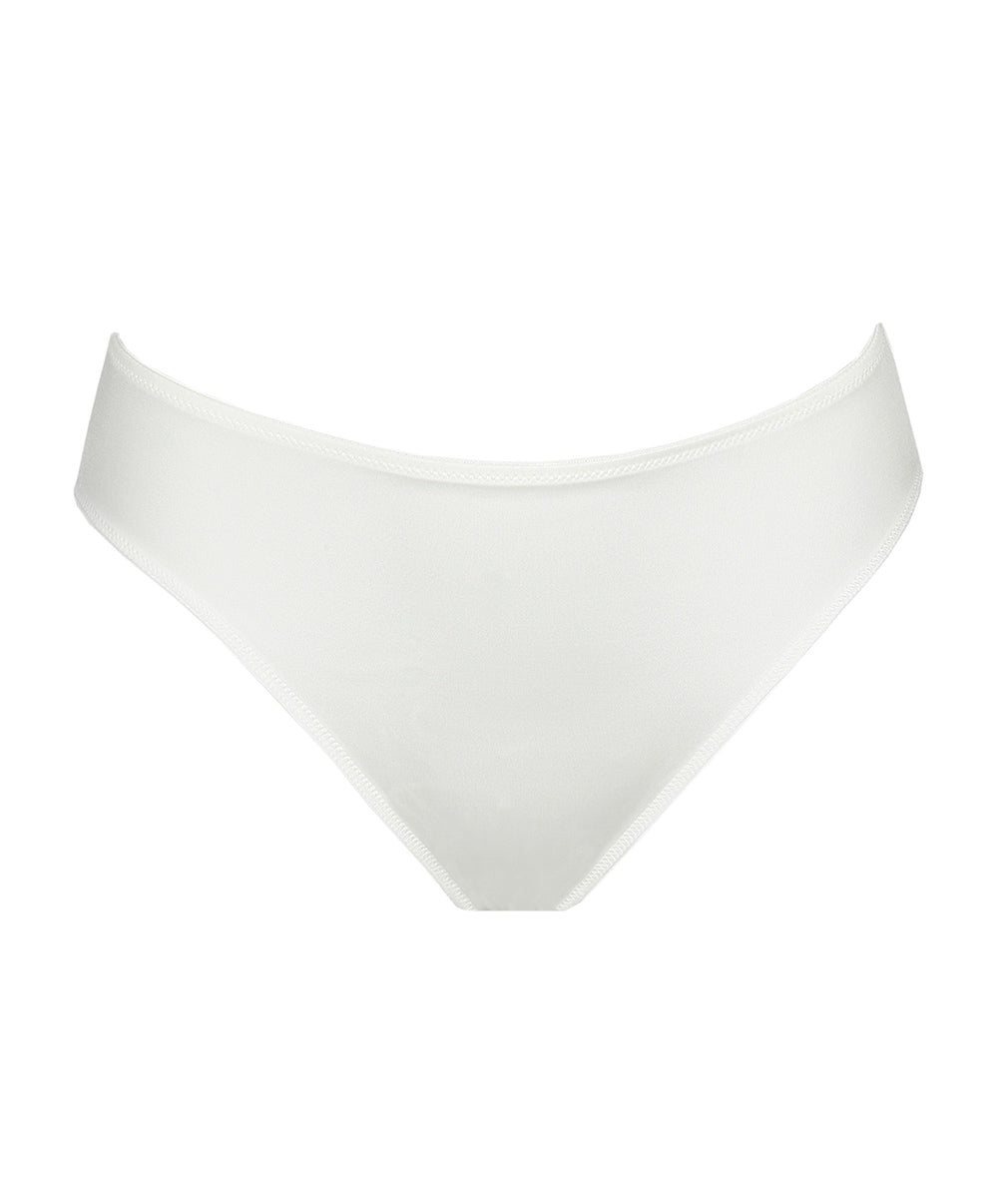 Slip brésilien invisible PrimaDonna Satin noir 0561330-NAT