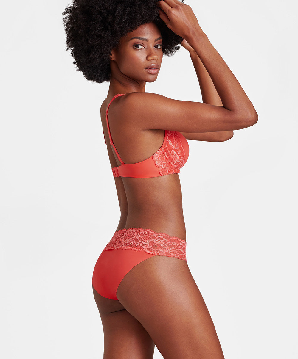 Slip brésilien Sweetessence grenadine Aubade IK22-GRND