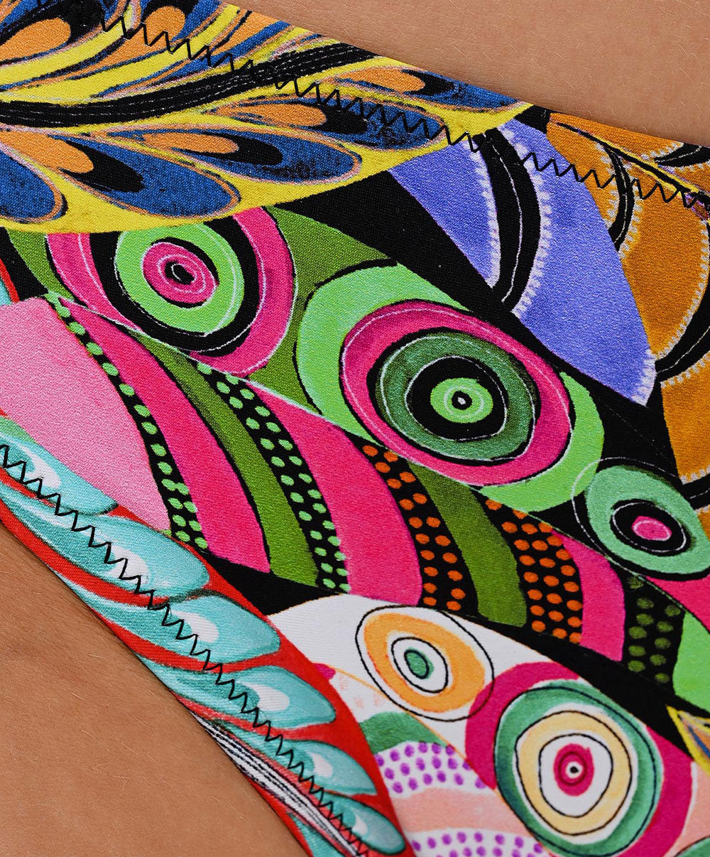 Slip de bain La Frida Antigel multicolore Antigel Bain EBB1365-FC